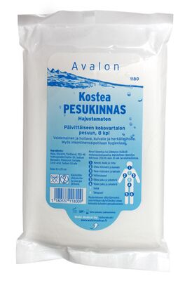 Kostea pesukinnas, Avalon