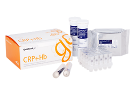 QuikRead go CRP+Hb -testi, 50 testiä (sisältää kapillaarit ja männät)