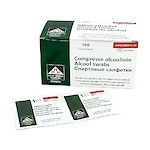 Ihonpuhdistuslappu, alkoholi, 100 kpl